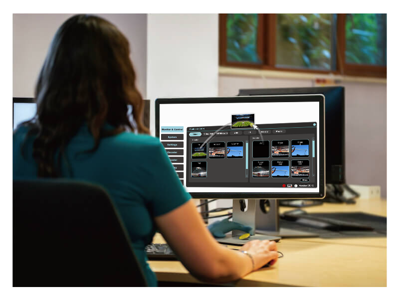 OIP-D50C 控制器 操作介面 示意